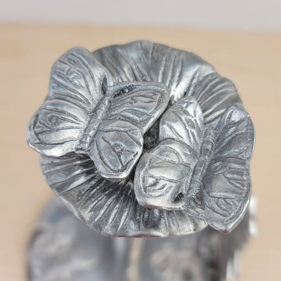 Arthur Court Aluminum Butterfly Garden Decorative Paper Towel Holder Metal 13" - Picture 5 of 17